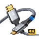 Кабель Mini HDMI - HDMI, Двонаправлений 2.0, 4K 60Hz - 2 метри